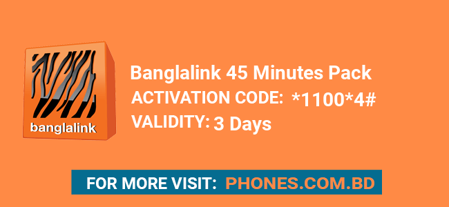 Banglalink 45 Minutes Pack