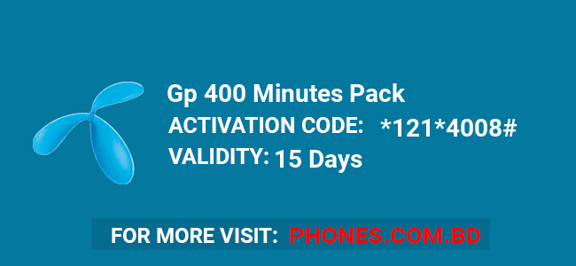 Gp 400 Minutes Pack